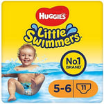 Huggies Little Swimmers, Swim Nappies, Size 5-6 - 33 Pants - Maximum Protection 