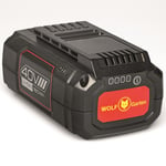 wolf-garten batteri lycos 40/500 a 5,0 ah 180wh