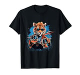 Tiger Playing Drums - Animal Tiger Lover Drum set T-Shirt
