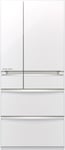 Mitsubishi Electric 700L Glass Panel Four Drawer Fridge Freezer Diamond - White - MR-WX700C-W-A