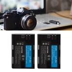 2pcs Camera Battery 2750mAh 7.2V For LP E6 E6N R5 R6 90D 60D 70D 80D 5D II 5