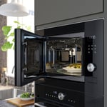 IKEA IKEA MÅGEBO mikrovågsugn, ikea 500 svart, svart Bredd: 59.5 cm