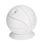 CJJ-DZ Portable Cool Mist Diffuser Basketball Design Air Humidifier Car Office Home Supplies Aromatherapy Essential Oil Diffuser,humidifiers for bedroom (Color : White)