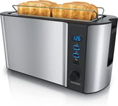 Premium  4  Slice  Long  Slot  Toaster -  Double  Wall  Housing –  with  Warming