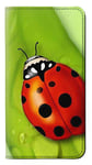 Ladybug PU Leather Flip Case Cover For Samsung Galaxy A3 (2017)