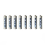 Laddbart AA-batteri Panasonic Eneloop - 2000 mAh, 8 st