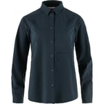 Fjällräven Abisko Trekking Shirt Women Marin M - Fri frakt