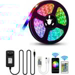 All-light LED-strip med WiFi, utomhus, 5 meter, RGB + vit