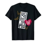 Tim Burton’s The Nightmare Before Christmas Jack Sally Heart T-Shirt