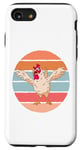 iPhone SE (2020) / 7 / 8 Crazy Chicken Cartoon Stupid Looking Crazy Cartoon Chickens Case