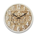 Versa Horloge Murale Mandala 4,5 x 60 x 60 cm Bois MDF