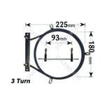 AEG Replacement Fan Oven Cooker Heating Element (2500w) (3 Turns)