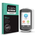 [2-PACK] TUSITA Tempered Glass Screen Protector Bundle Compatible with Garmin Edge Explore - HD Clarity Protective Film - Handheld GPS Accessories