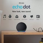 Amazon Echo Dot Smart speaker Alexa Charcoal 4th generation New