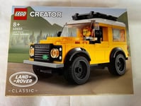 Lego CREATOR: Land Rover Classic Defender (40650) - Brand New & Sealed