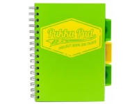 Project Book Neon B5/100 kr green (3pcs) PUKKA