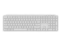 Keychron B6p-K8, Fullstor (100 %), Trådlös, Usb + Rf Wireless + Bluetooth, Mekaniska Tangentbrytare, Elfenben