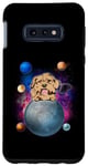 Coque pour Galaxy S10e Cockapoo On The Moon Galaxy Funny Dog In Space Puppy Lover