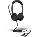 Jabra Evolve2 50, USB C/A, MS stereoheadset