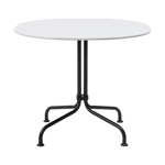 GUBI Carmel Bistro loungebord 75x75 cm Clam white-black semi matt