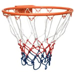 vidaXL Basketring orange 39 cm stål 93660