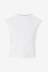 Calvin Klein - Topp Liquid Touch Top - Vit