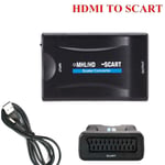 SCART Output HDMI To SCART Converter Adapter HDMI Input    Game Console