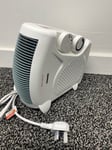 DURABLE Daewoo 2000W Flat Or Upright Fan Heater Thermostat with 2 Heat Setting