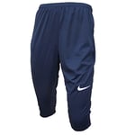 Nike Men's Dry Academy 18 3Qt KPZ 3/4 Length Pant, Obsidian/White, Small