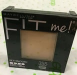 Maybelline NEW York Fit Me! Set + Smooth Pressed Powder 0.3 Oz. Choose Shade NEW