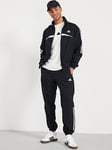 adidas Sportswear Mens Woven Tracksuit - Black, Black, Size L, Men