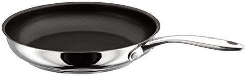 Judge Non-Stick 20cm Frying Pan, Stainless Steel, Silver, 20 x 30 x 25 cm