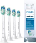 New Philips Sonicare Replacement Toothbrush Head C1 Optimal White Pack Of 4