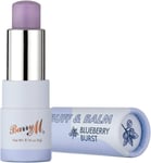Barry M Cosme Buff and Balm Lip Tint, with Scrub to Balm Formula in Purple Blueb
