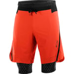 S-Lab S-Lab Ultra 2In1 Short Homme Rouge