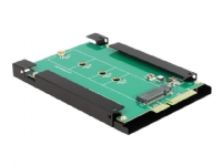Delock Converter SATA 22 pins > M.2 NGFF - Lagringskontroll - 1 kanal - SATA 6Gb/s - SATA 6Gb/s
