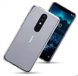 Mobilskal Nokia 5,1 Plus Frosted Clear