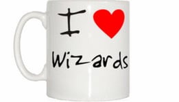 I Love Heart Wizards Mug