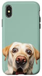 iPhone X/XS Funny Labrador Retriever Taking a Selfie Dog Mom Puppy Dad Case