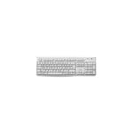Clavier Logitech Keyboard K120 pour business USB blanc, QWERTZ allemand (920-003626)