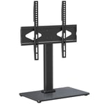 ELIVED Universal Table Top TV Stand for Most 37"-55" TVs with Max. VESA 400x400mm up to 40KG, Height Adjustable TV Stand for Plasma, LCD, LED, OLED Flat or Curved TVs, Universal TV Stand EV016