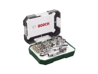 Bosch - Skralleskrutrekker med bitsett - 26 deler - inn boks