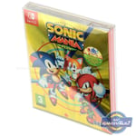 1 BOX PROTECTOR for Nintendo Switch Game Sonic Mania Plus 0.5mm PLASTIC CASE