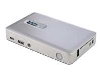 StarTech.com USB C Dock, USB-C to DisplayPort 4K 30Hz or VGA, Mini USB-C Laptop Docking Station with 65W Power Delivery Pass-Through Charging, 4-Port USB 3.1 Gen 1 Hub, GbE - Universal USB Type C Port Replicator (DKM30CHDPDUE) - Dokkingstasjon - USB-C 3.2 Gen 1 - VGA, DP - 1GbE - TAA-samsvar