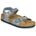 Sandales enfant BIRKENSTOCK  Rio AS Kids BF Sparkling Silver