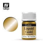 Vallejo Model Color: Liquid Rich Gold (Alcohol Based)