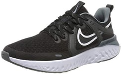 Nike Wmns Nike Legend React 2, Women’s Running Shoes, Black (Black/White/Cool Grey/Mtlc Cool Grey 001), 5.5 UK (39 EU)