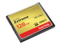 SanDisk Extreme - Carte mémoire flash - 128 Go - 567x - CompactFlash