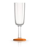 Palm Nuevo 2024-PALM Champagne Glass Orange TRITAN 70684 Other, Multicolor, One Size