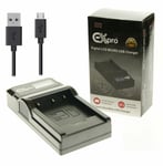 Ex-Pro USB Battery Charger for Sony Alpha ILCE-A9 ILCE-9 ILCE9